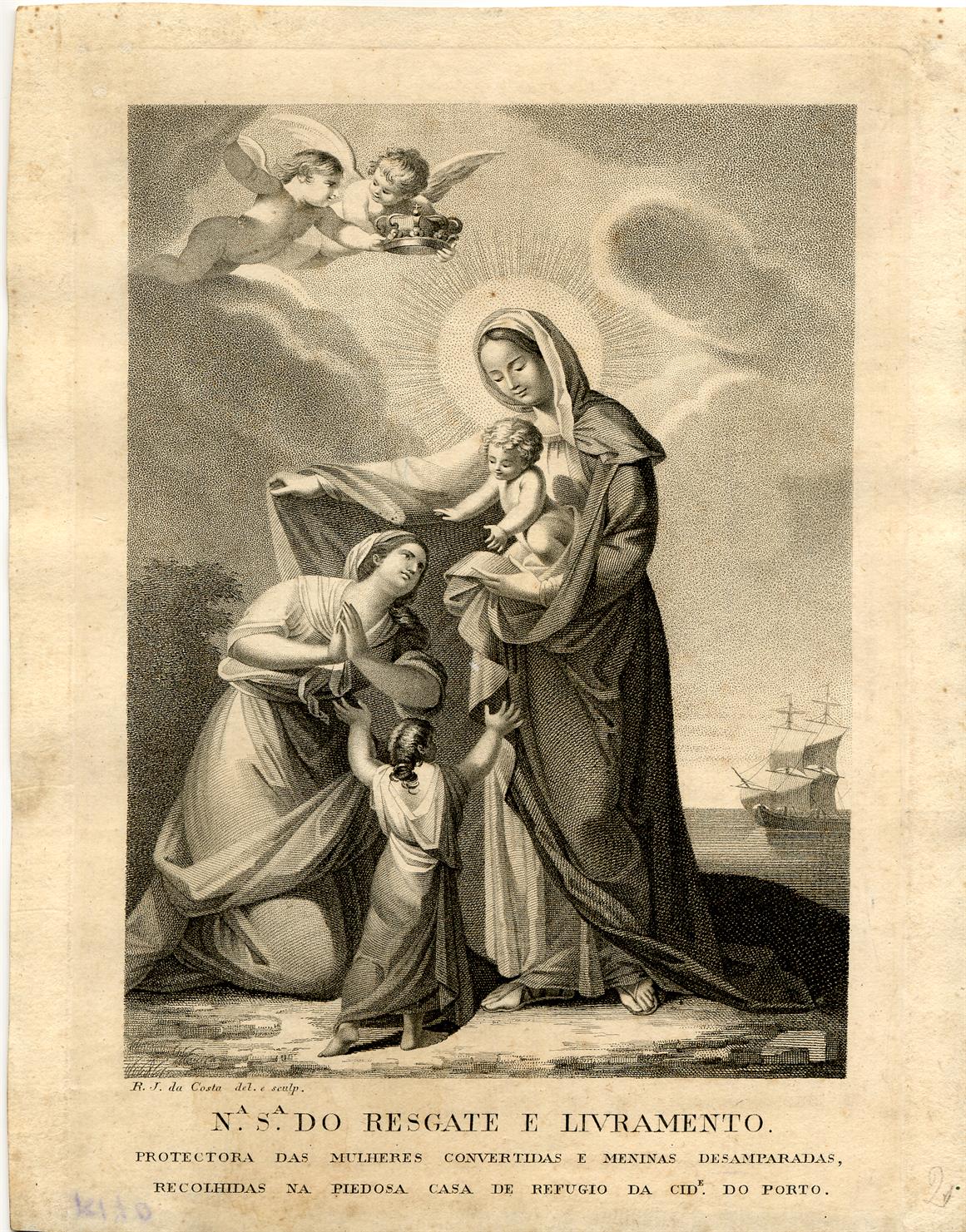 Nossa Senhora do Resgate e Livramento, protetora das mulheres convertidas e meninas desamparadas