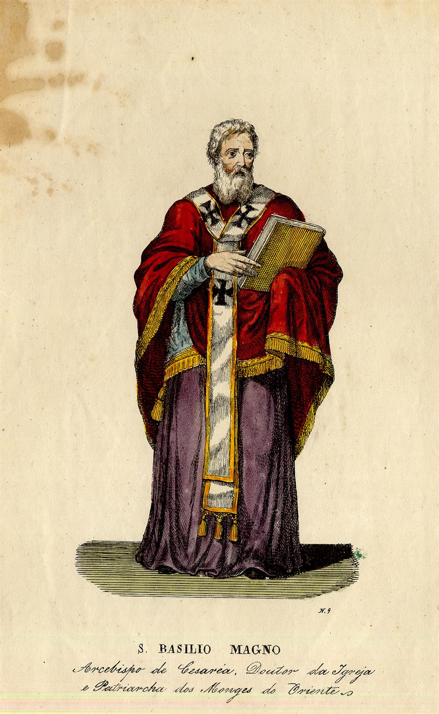 São Basílio Magno : Arcebispo de Cesareia, Doutor da Igreja e Patriarca dos monges do oriente