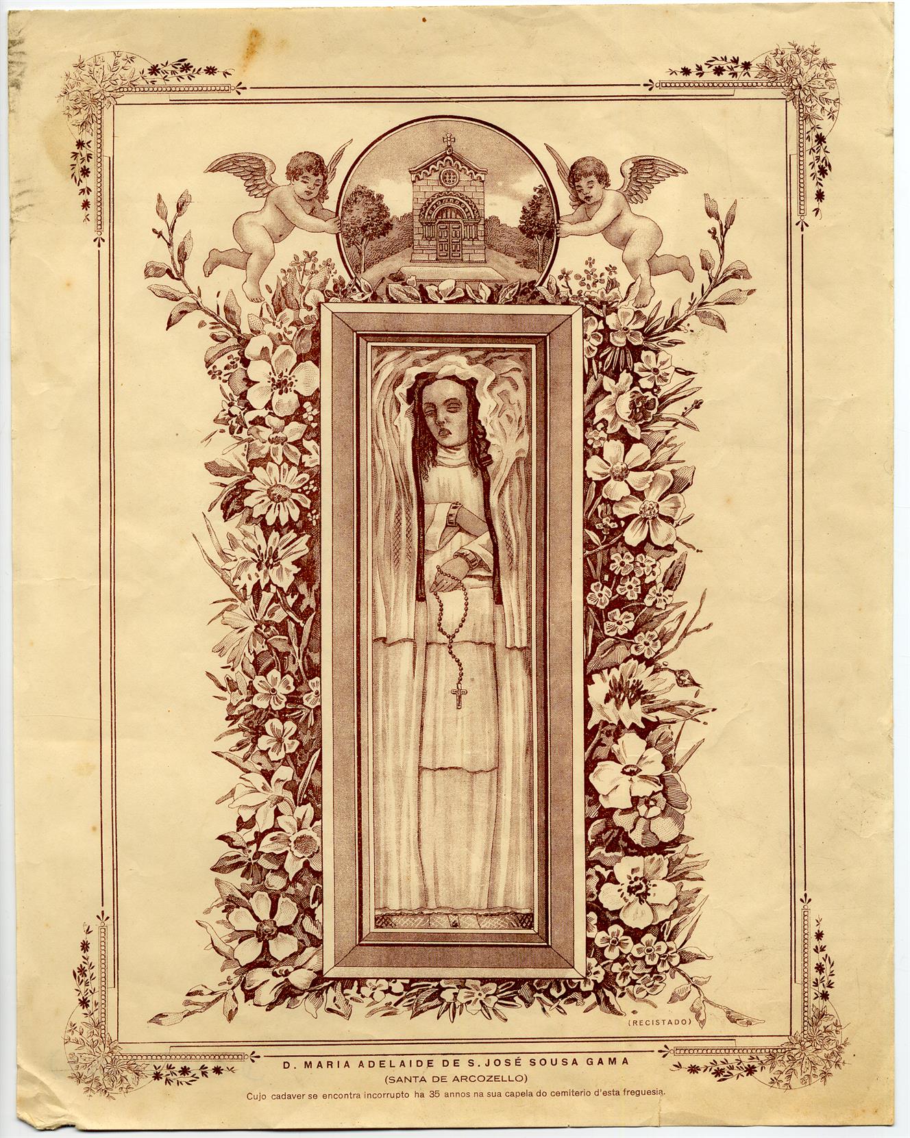 Dona Maria Adelaide de São José Sousa Gama : Santa de Arcozelo