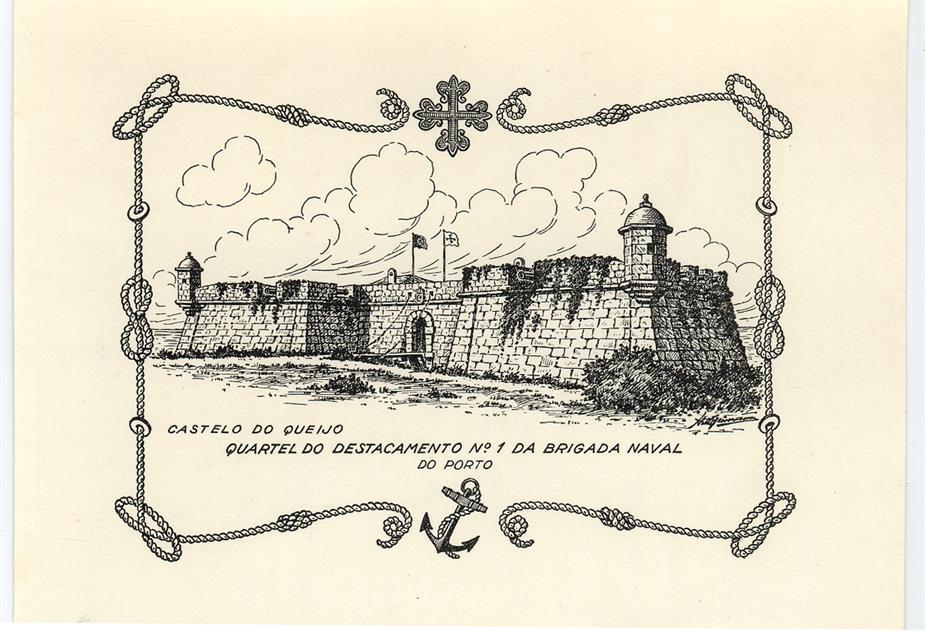 Castelo do Queijo : Quartel do Destacamento N.º 1 da Brigada Naval do Porto
