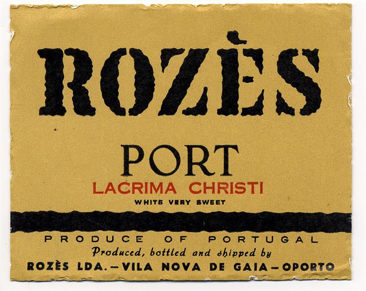 Rozès Port : Lacrima Christi