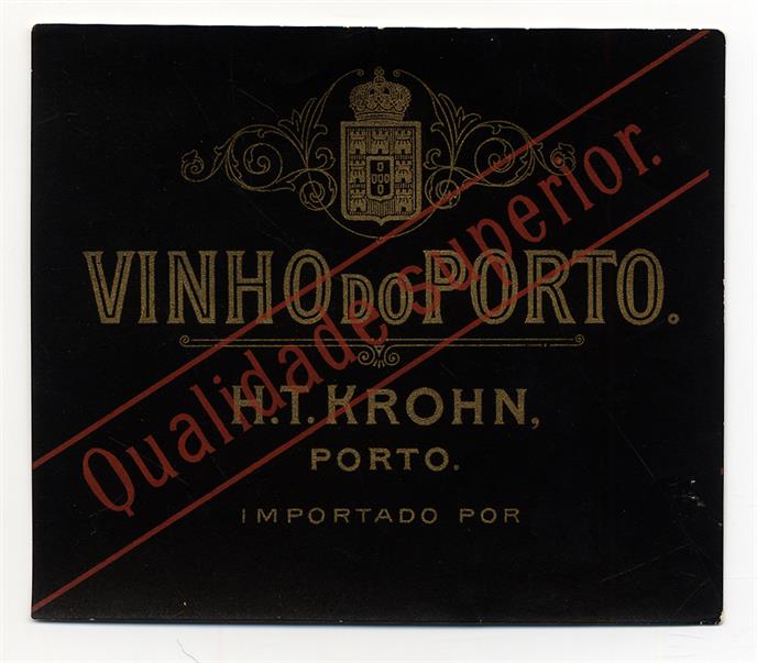 Vinho do Porto H. T. Krohn : qualidade superior