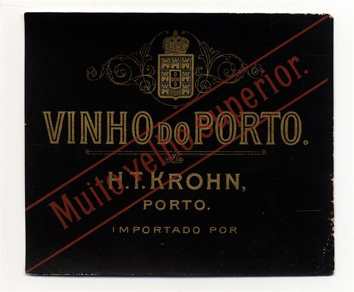 Vinho do Porto H. T. Krohn : muito velho superior