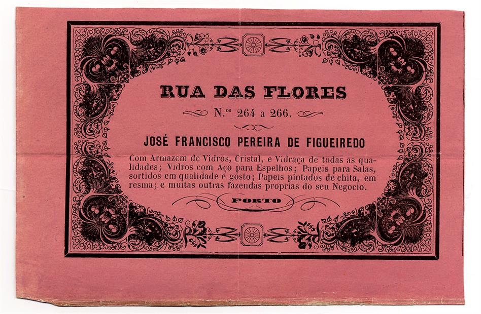 José Francisco Pereira de Figueiredo : armazém de vidros, cristal e vidraça de todas as qualidades...
