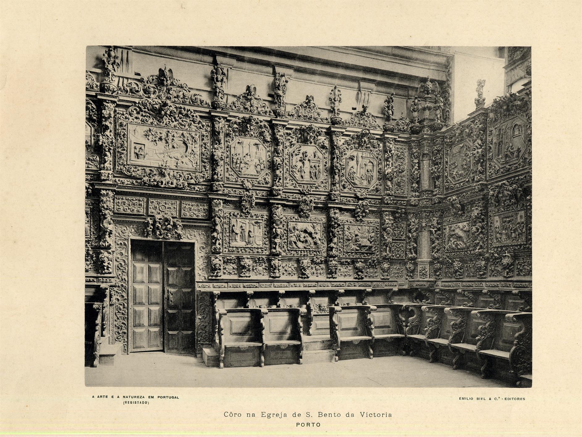 Coro na Igreja de São Bento da Vitória : Porto