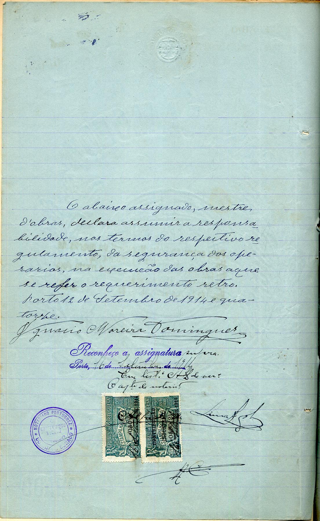 Termo de responsabilidade