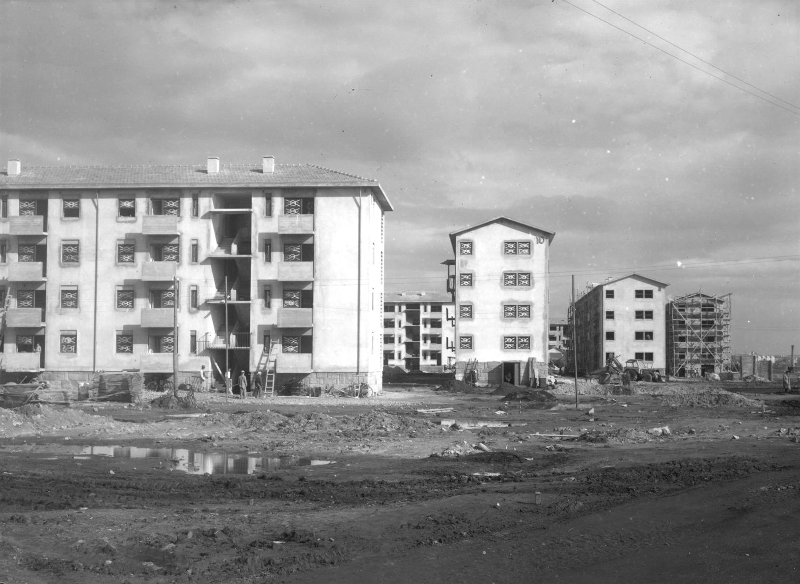 Bairro da Fonte da Moura : construção : 1962