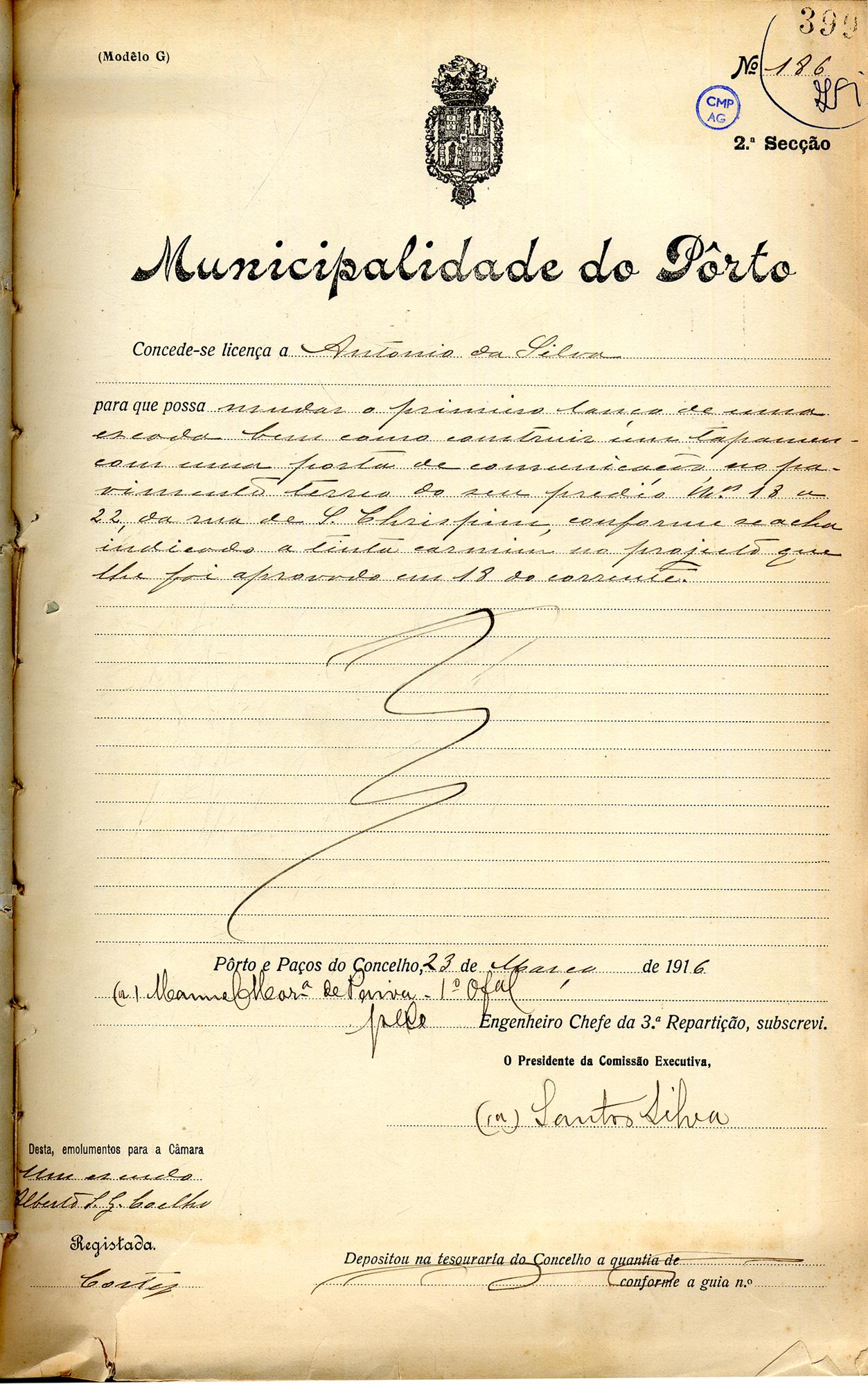 Licença de obras