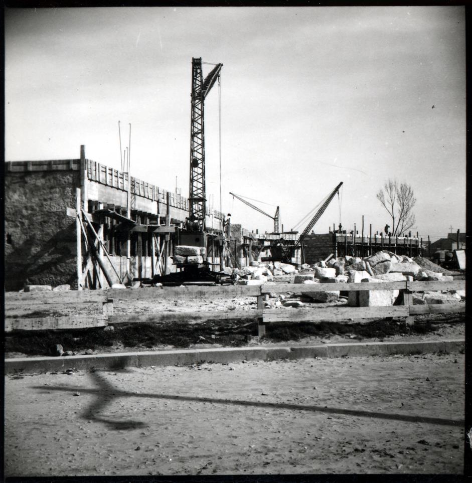 Construção da Escola do Bairro das Campinas : 1967