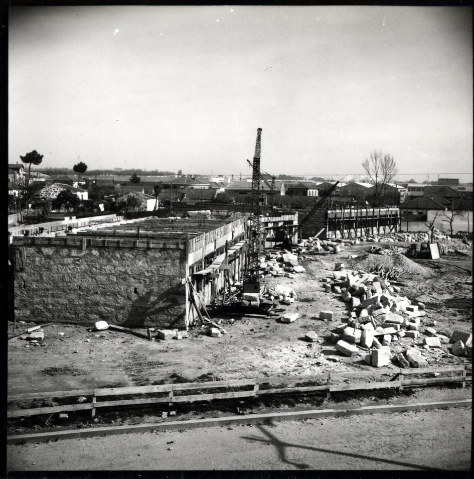 Construção da Escola do Bairro das Campinas : 1967