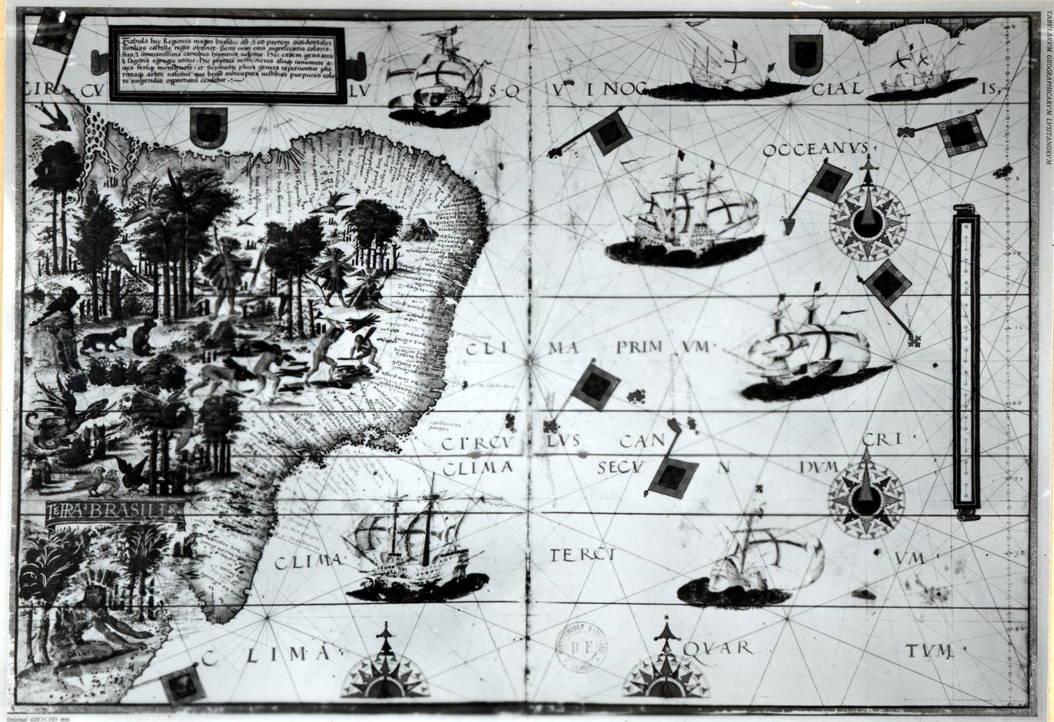 Pedro Álvares Cabral : V centenário do seu nascimento : 1468-1968 : mapas do Brasil : séc. XVI-XVII
