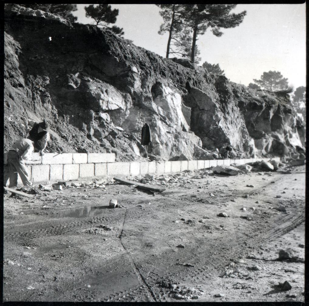 Via de Cintura Interna : construção : zona das Antas : 1960