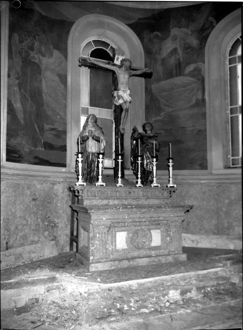 Capela do Cemitério de Agramonte : altar-mor