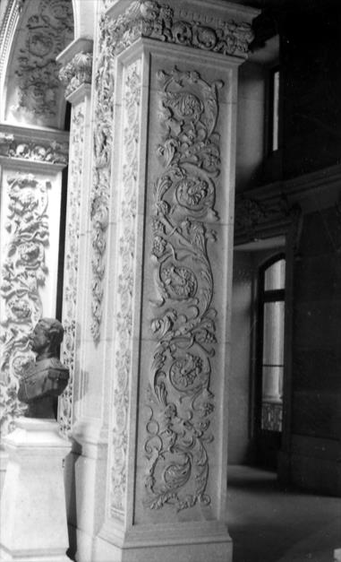 Palácio da Bolsa : escadaria nobre : pormenor das ornamentações