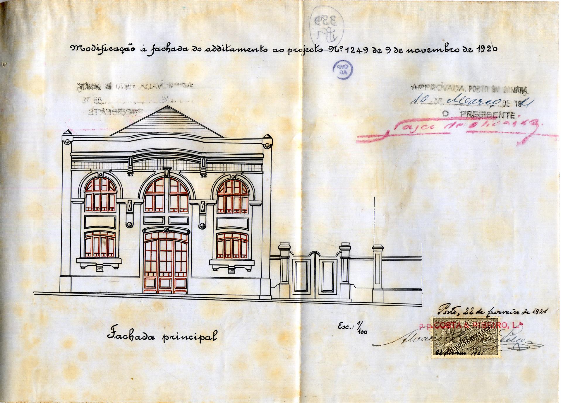 Projeto de arquitetura : alçado