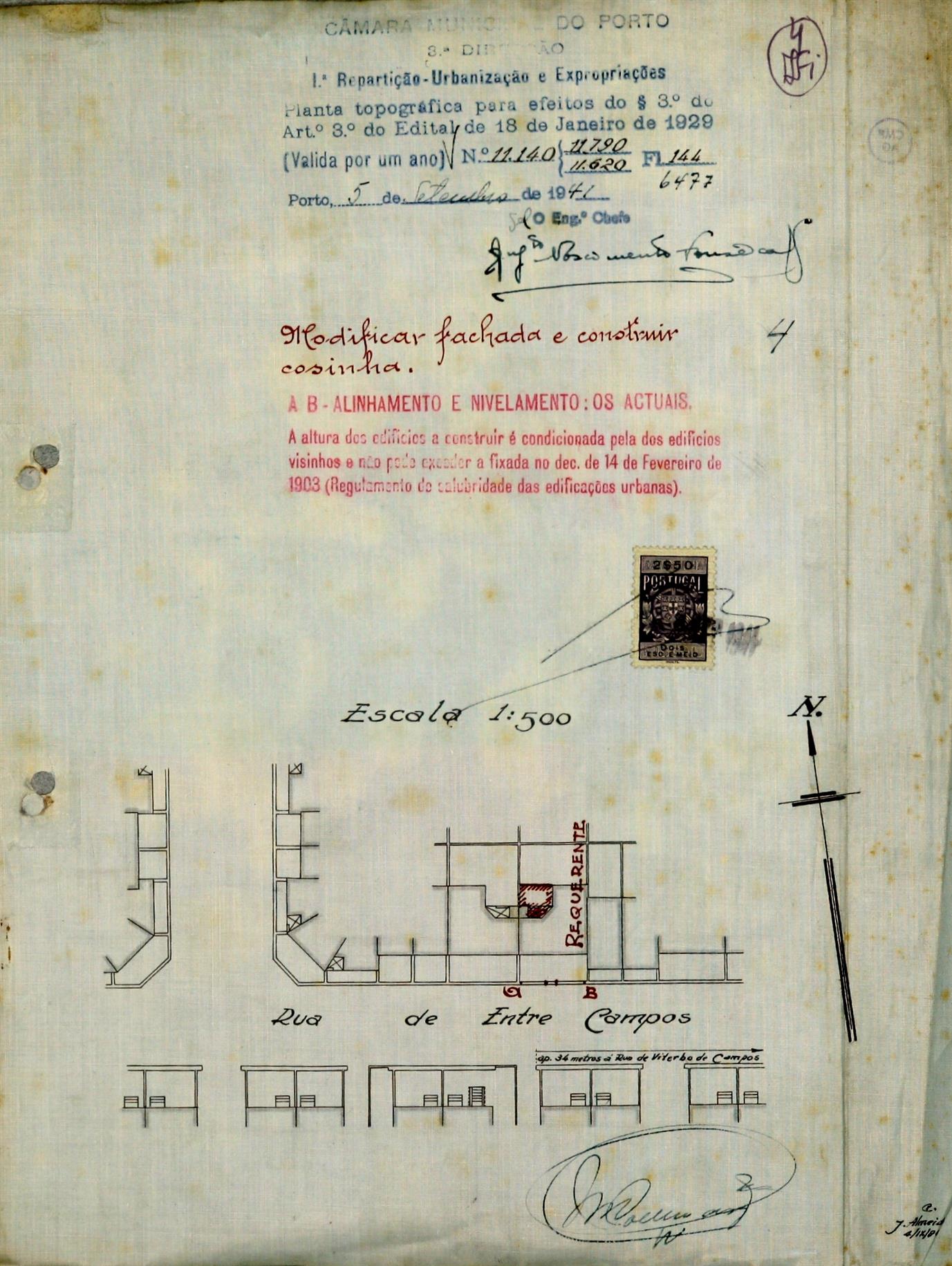 Planta topográfica