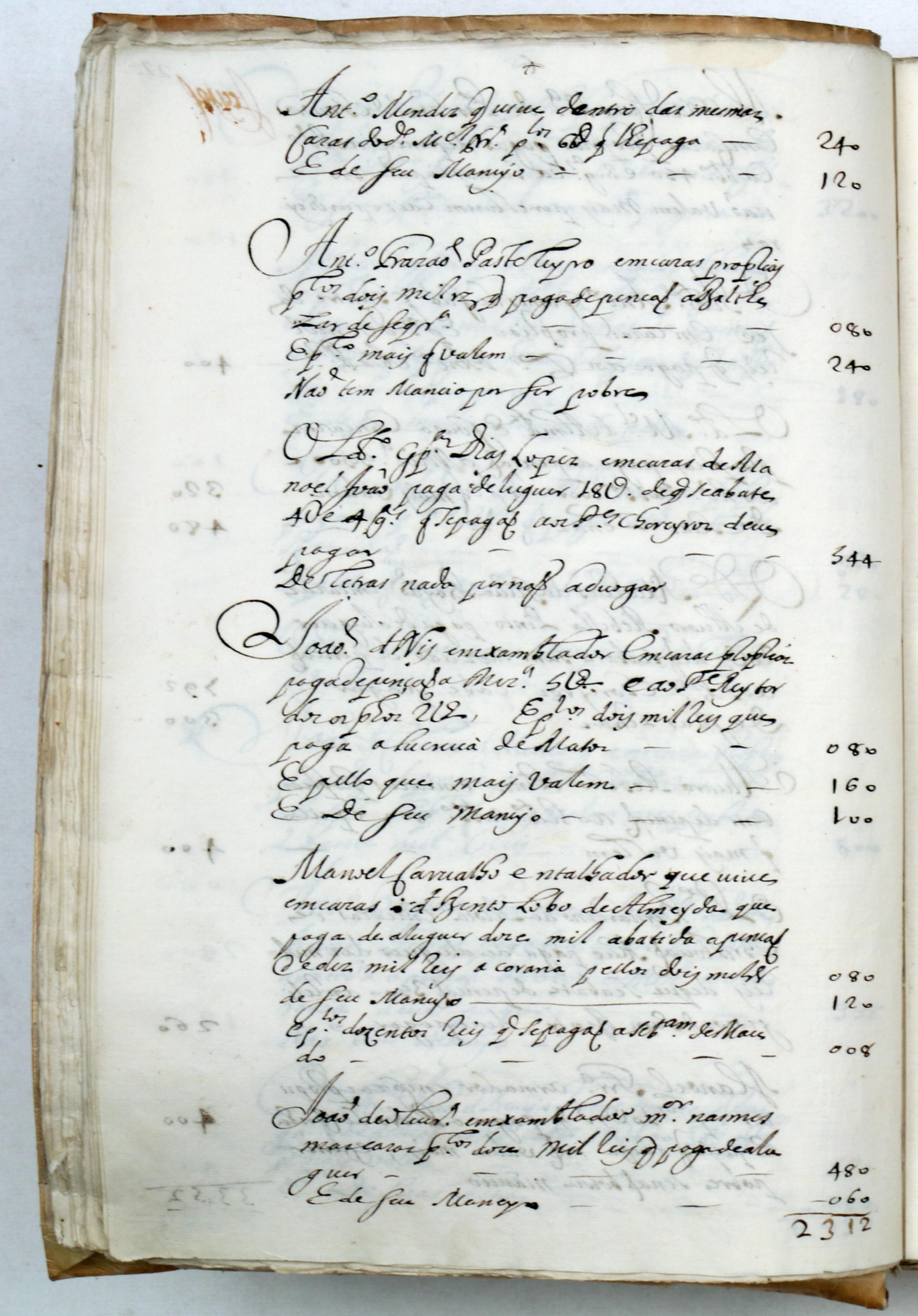 Cruz do Souto... para Cimo de Vila do lado de São Sebastião, f. 18-27