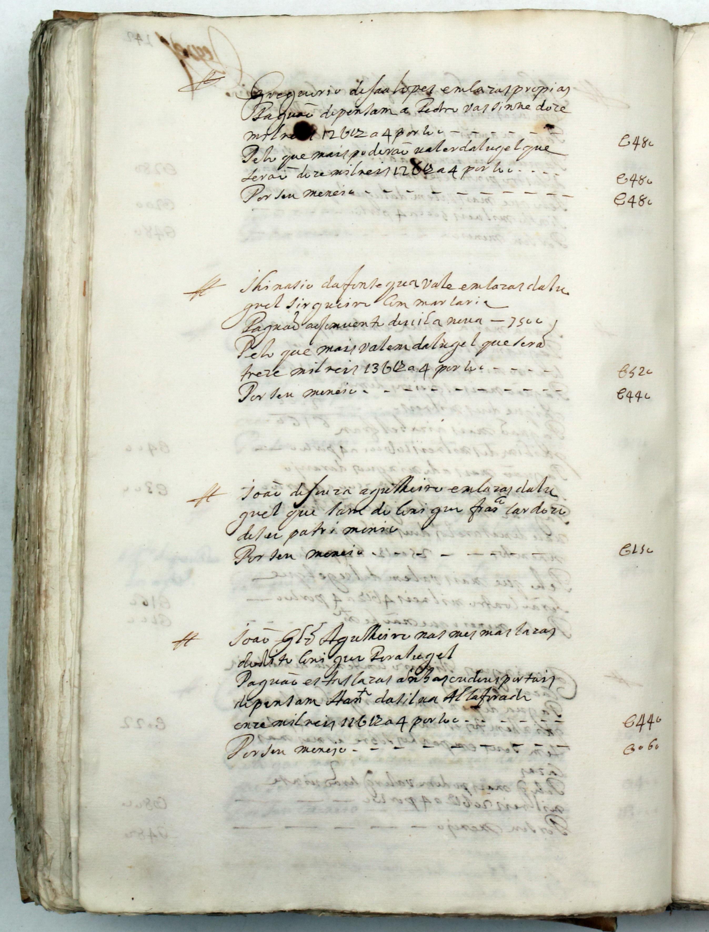 Rua Nova para baixo, f. 139-145