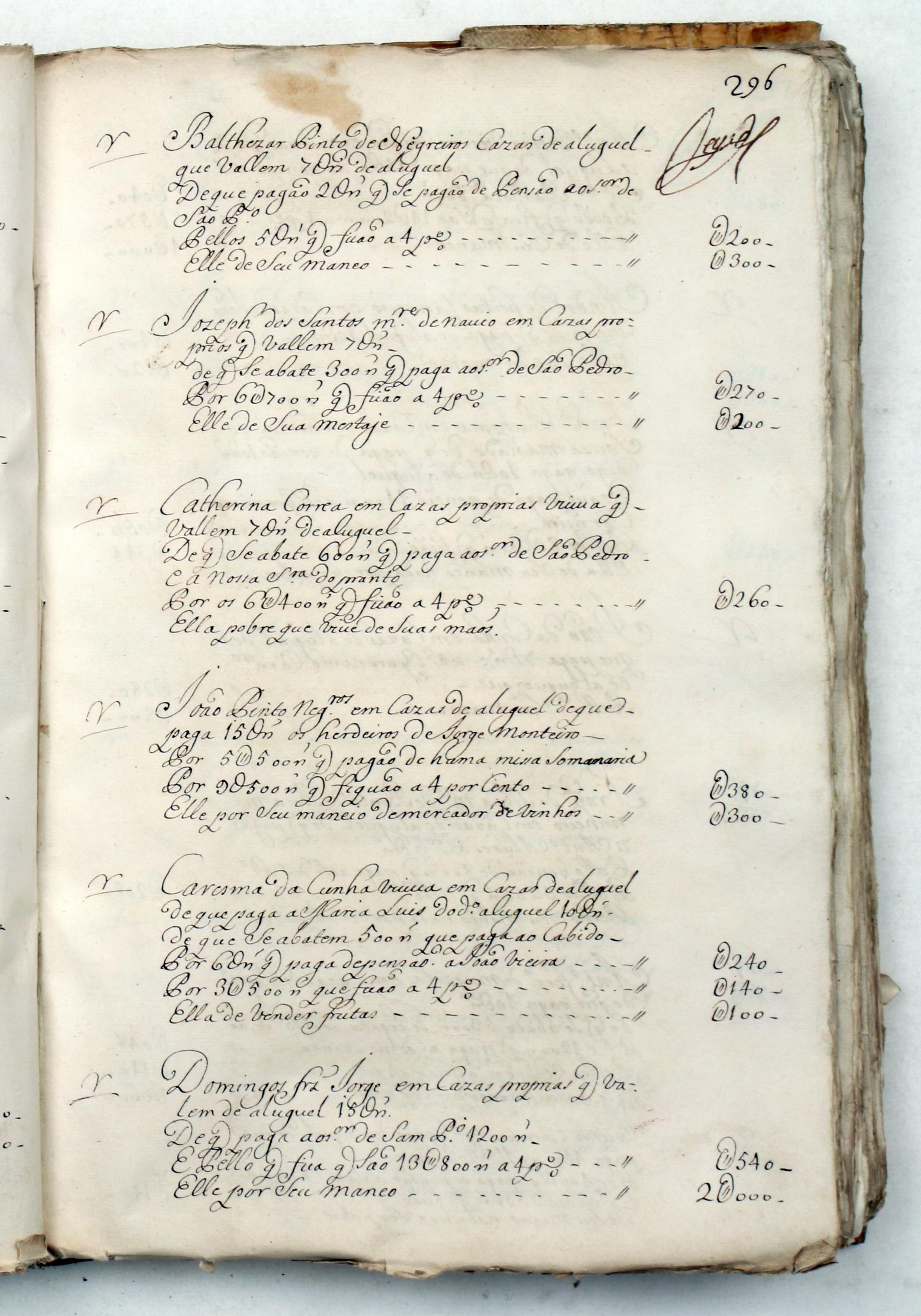 Da Viela de São Pedro para diante, f. 294v-297