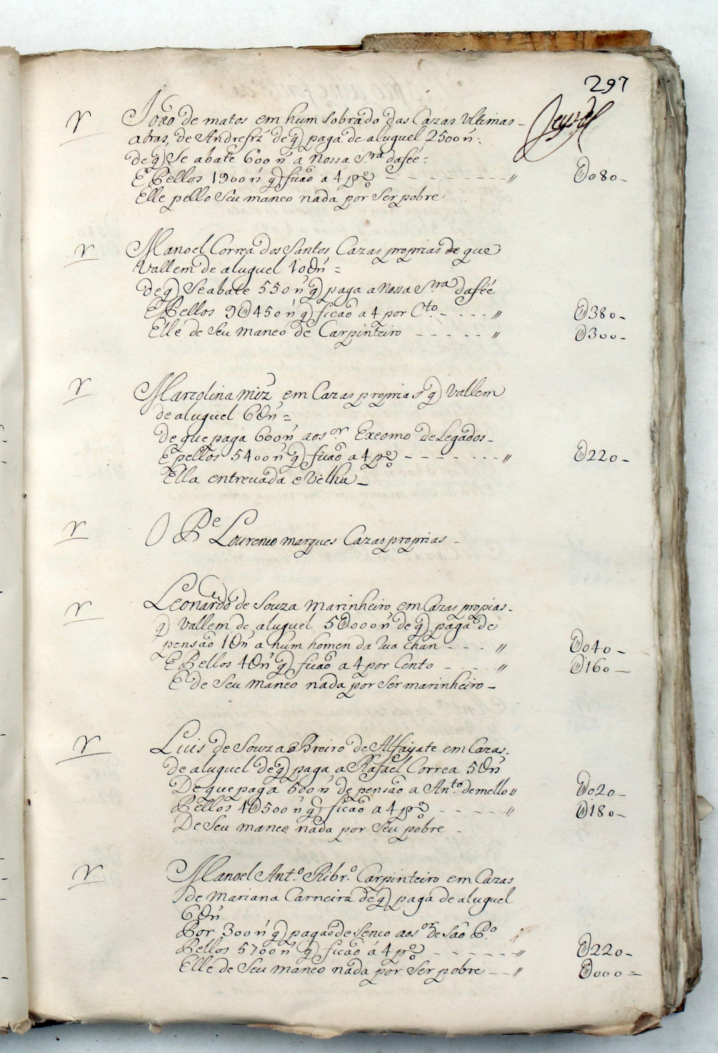 Da Viela de São Pedro para diante, f. 294v-297