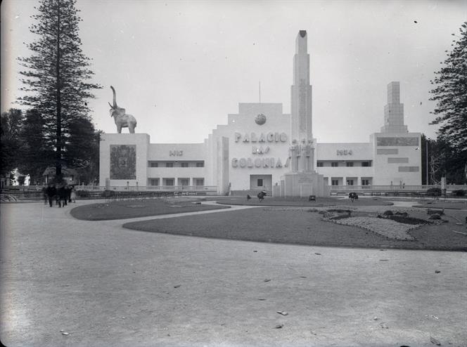 Exposição Colonial do Porto : fachada do Palácio das Colónias
