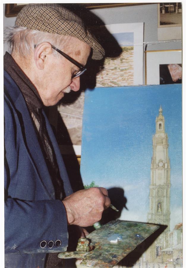 Porto : a Torre da Cidade : nos 250 anos da Torre dos Clérigos : a torre do Mestre Albino : 1986