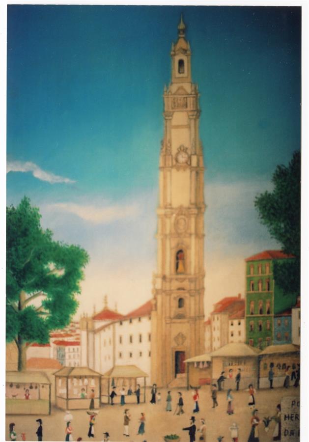 Porto : a Torre da Cidade : nos 250 anos da Torre dos Clérigos : a torre do Mestre Albino : 1987