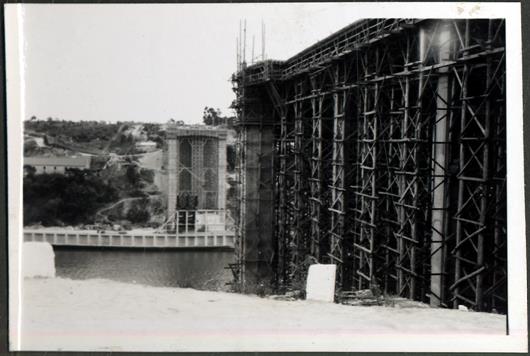 Pontes do Porto e Lisboa : construção da ponte da Arrábida