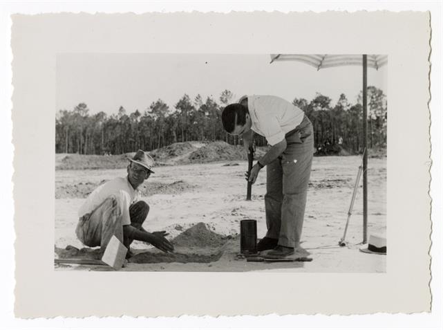 Construção do Aeródromo de Pedras Rubras : trabalhos