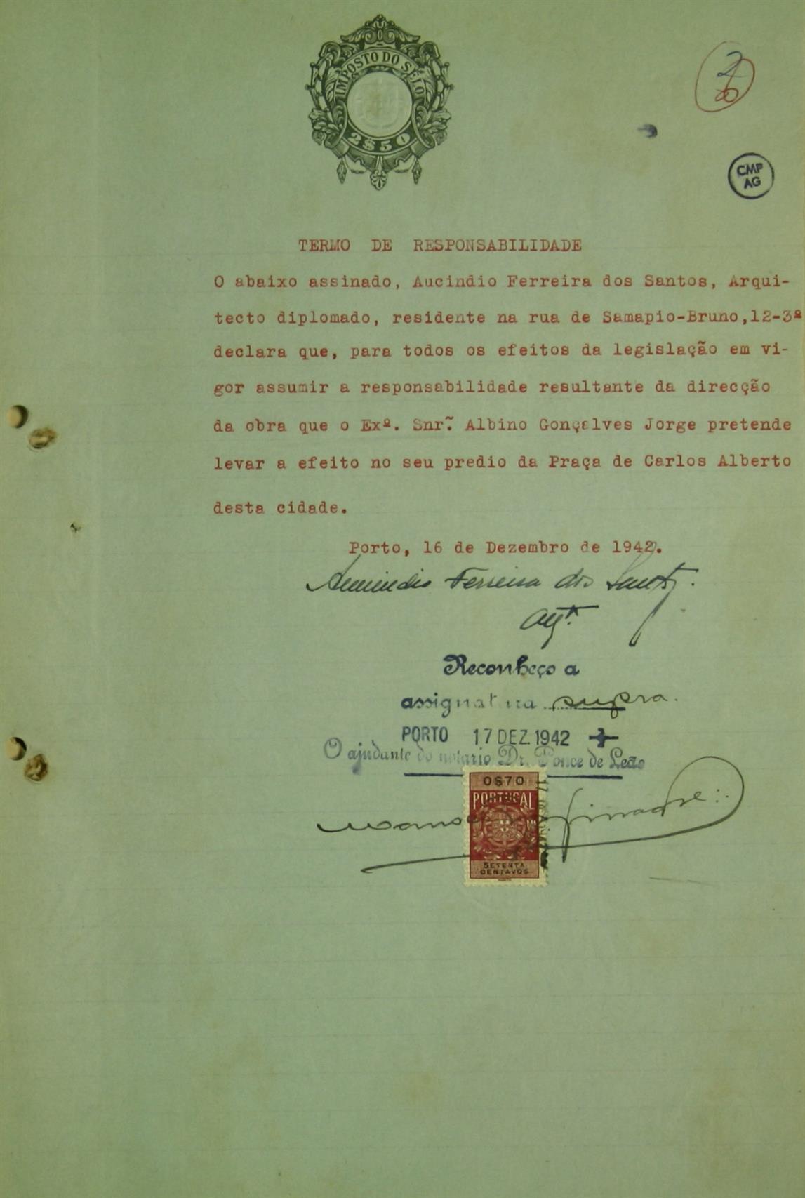 Termo de responsabilidade