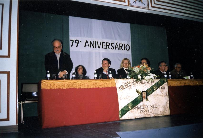 Hélder Pacheco na sessão solene do 79º aniversário do Grupo 26 de Janeiro