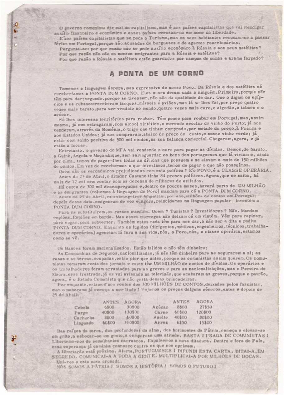 Carta aberta ao povo português