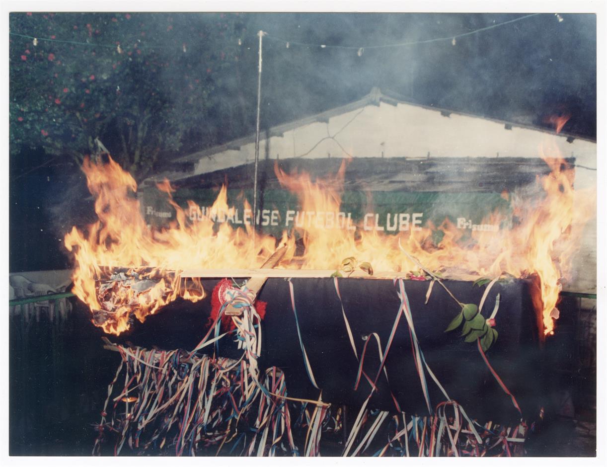 Guindalense Futebol Clube : queima de Judas : 1997