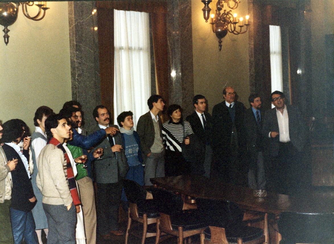 Receção na Câmara Municipal com Luís Jorge Oliveira Dias