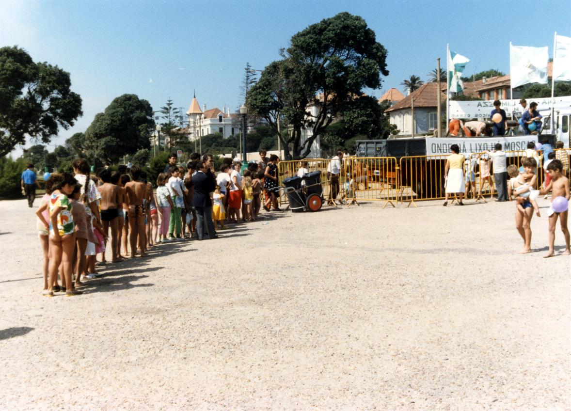 Dia da Limpeza' 86 : atividades na Praia do Molhe