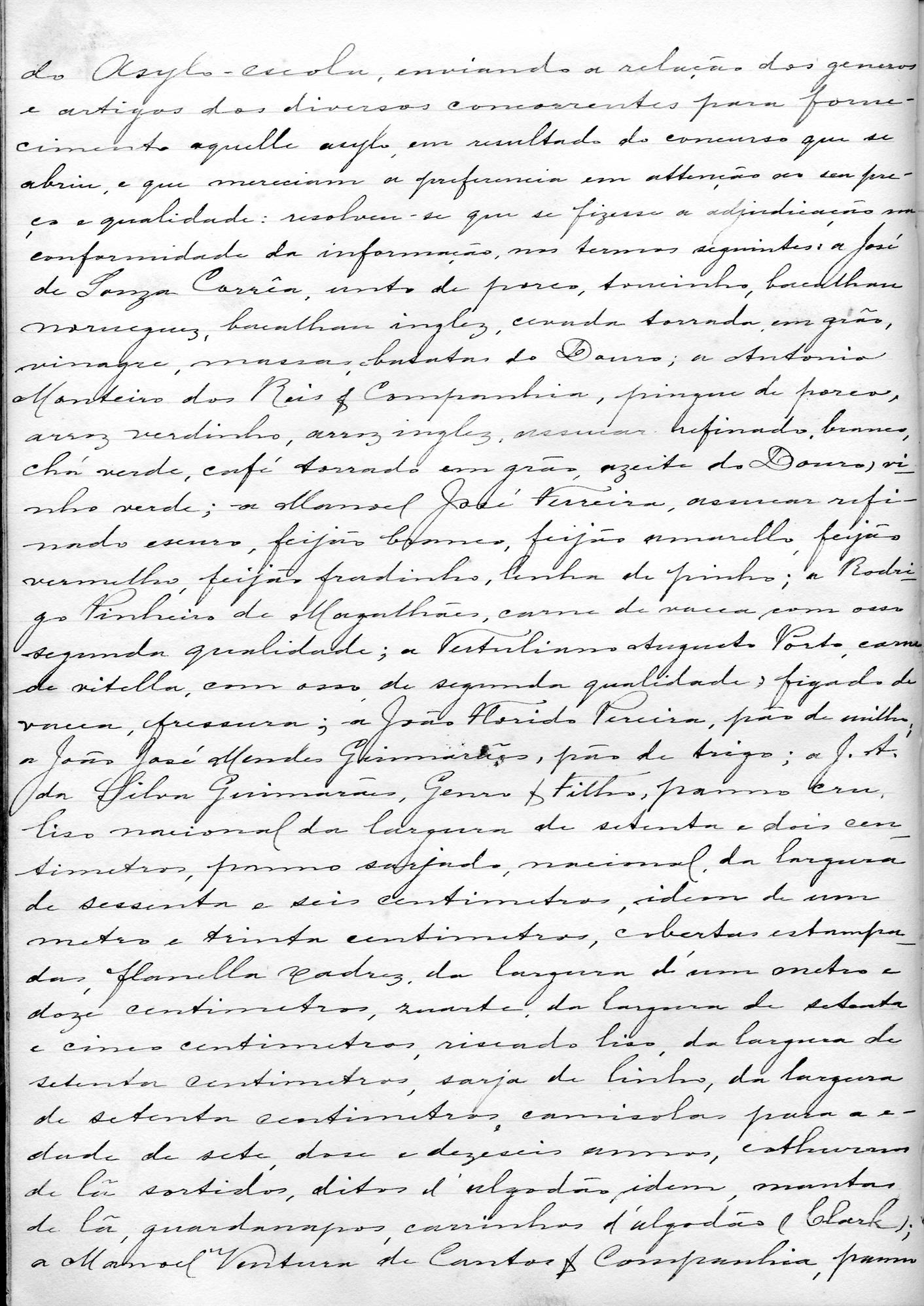 Acta de Vereação: 1899-12-07