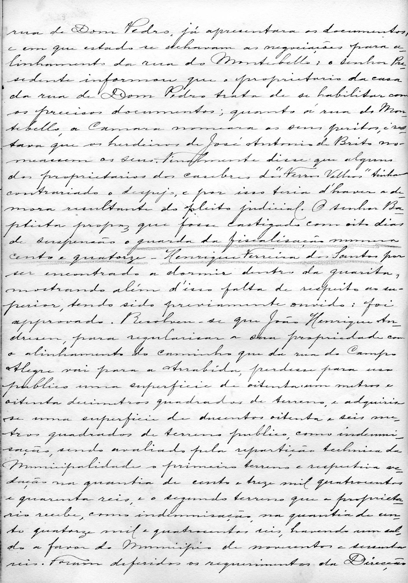 Acta de Vereação: 1899-12-07