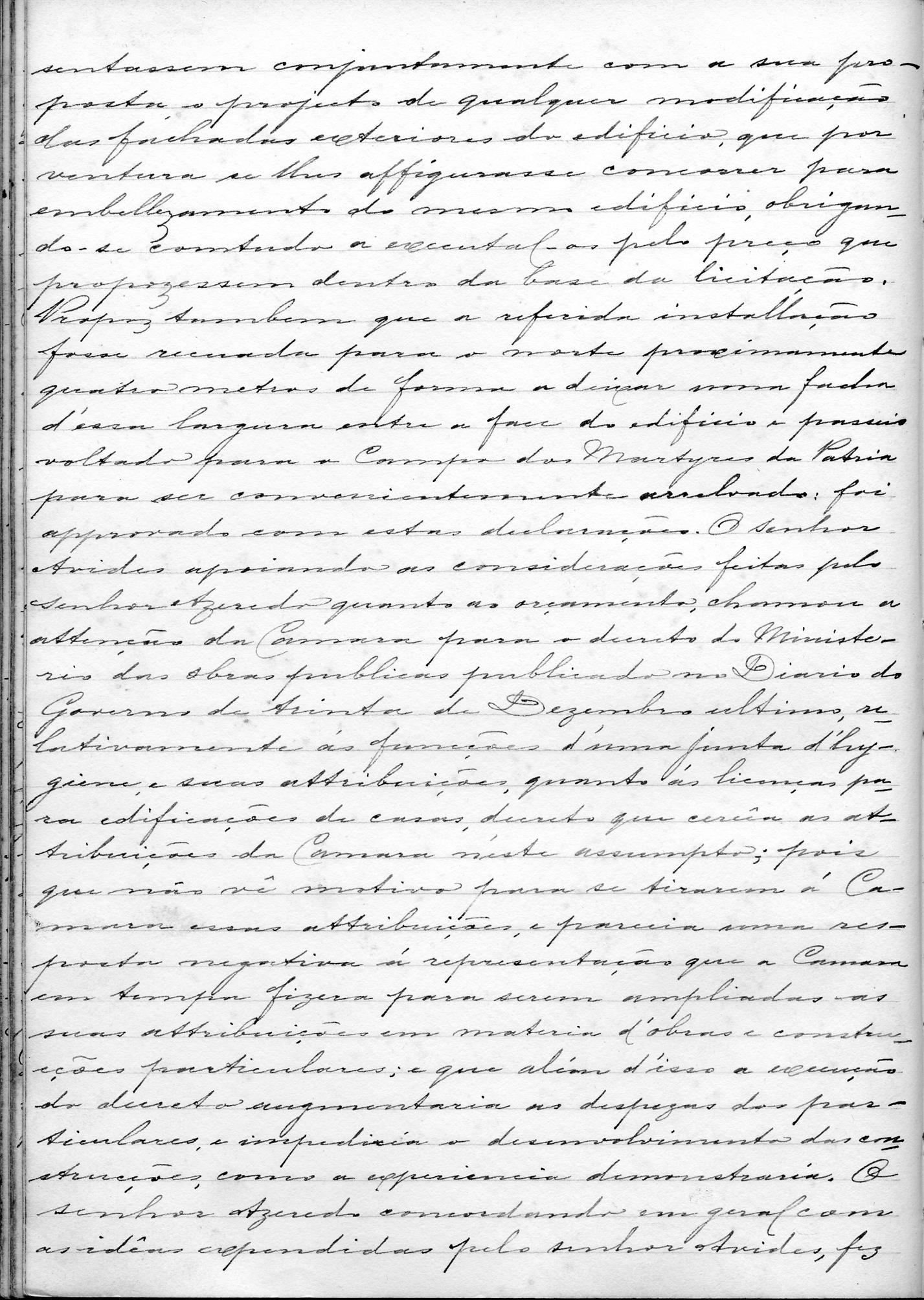 Acta de Vereação: 1900-01-11