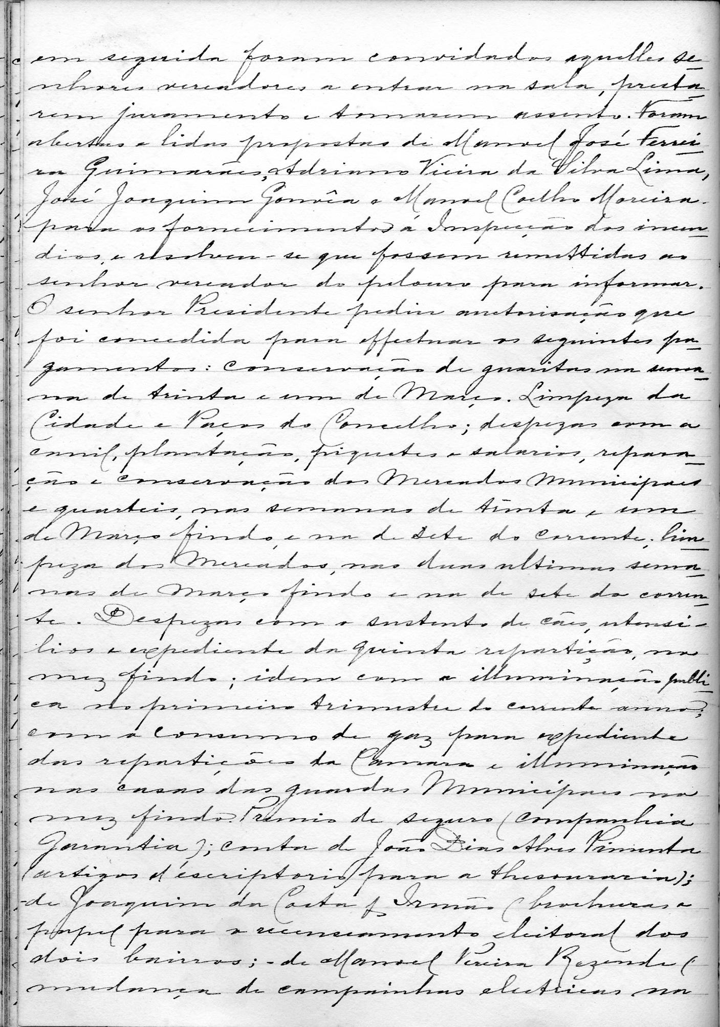 Acta de Vereação: 1900-04-05