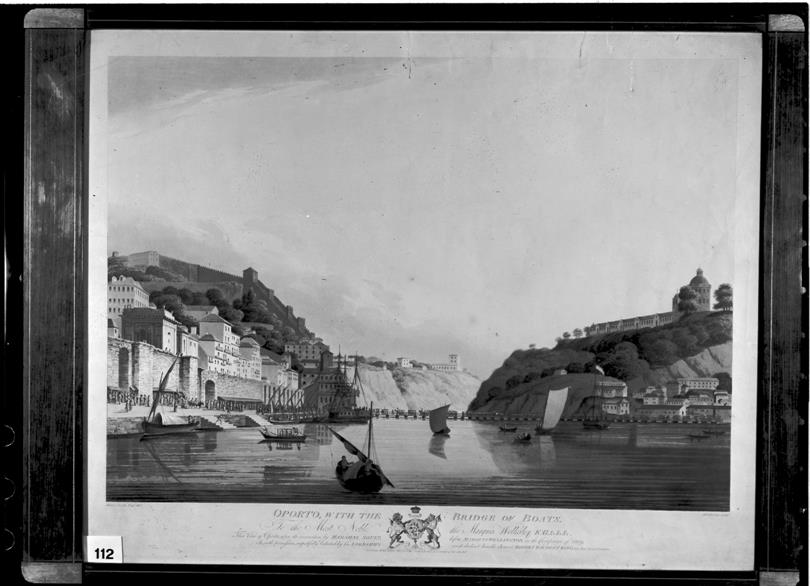 Exposição evocativa do desastre da Ponte de Barcas no seu 150º aniversário : 1809-1959 : Oporto with the Brigde of Boats