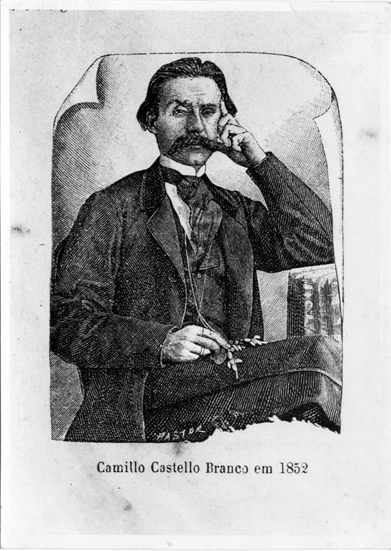 Camilo Castelo Branco e o Seminário do Porto : Camillo Castelo Branco em 1852