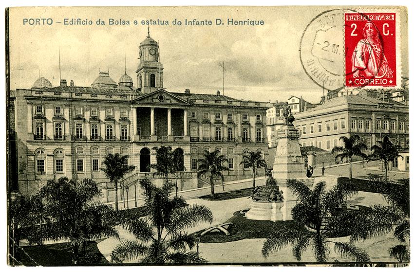 Porto: Jardim Infante Dom Henrique e  Bolsa