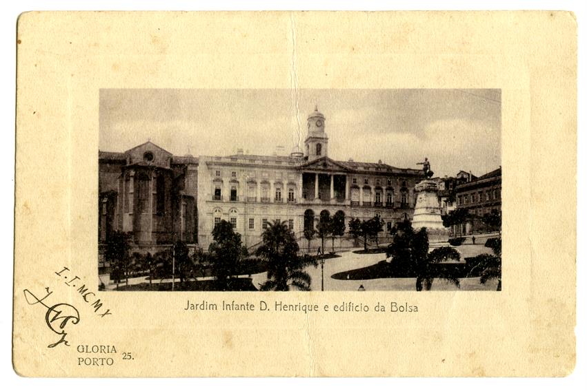 Jardim Infante Dom Henrique e Edifício da Bolsa