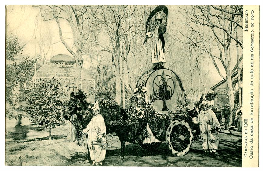 Carnaval de 1905: carro da casa de torrefacção