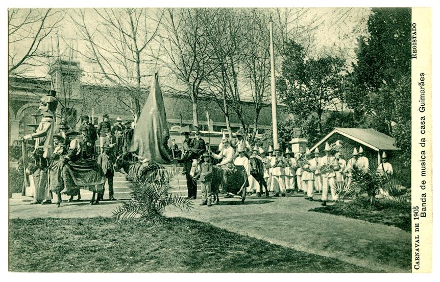 Carnaval de 1905: banda músical da Casa