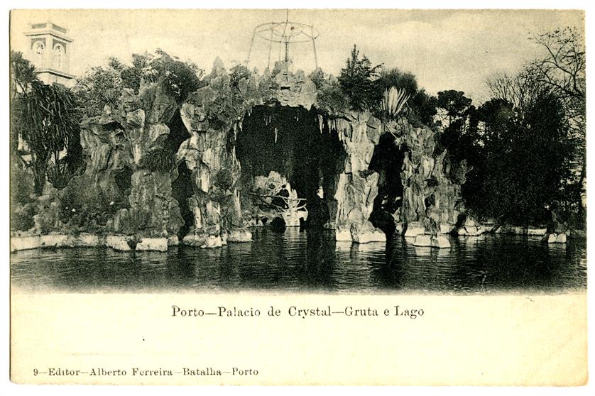 Porto: Palácio de Cristal: gruta e lago