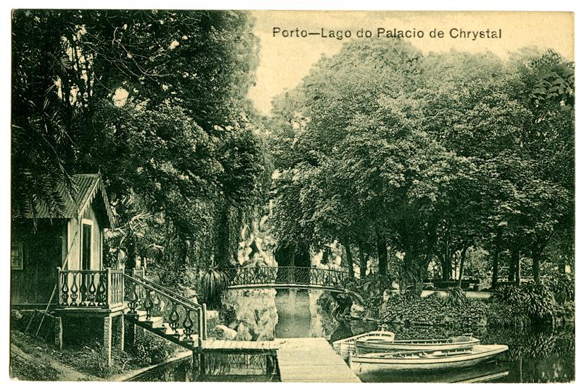 Porto: lago do Palácio de Cristal 