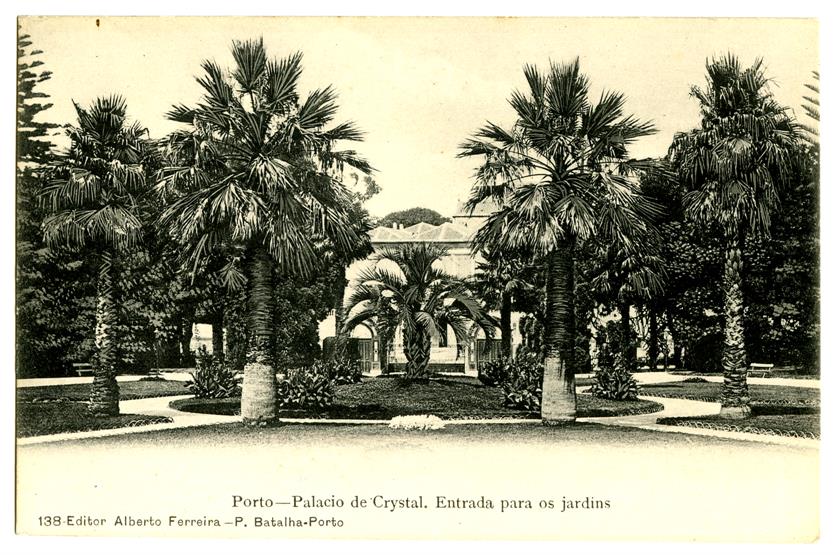 Porto: Palácio de Cristal: entrada para os jardins