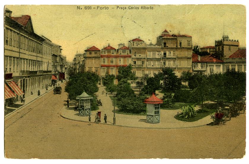 Porto: Praça Carlos Alberto
