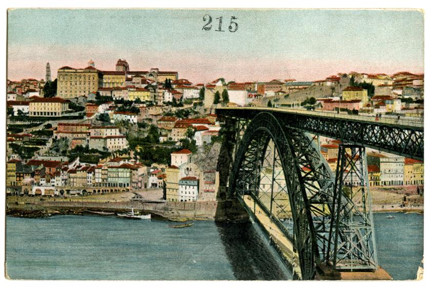 [Porto : Ponte Dom Luiz I e vista parcial]